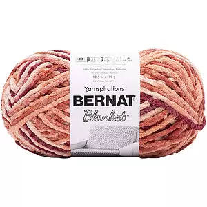 Bernat Blanket - Yarn, clay pot coral