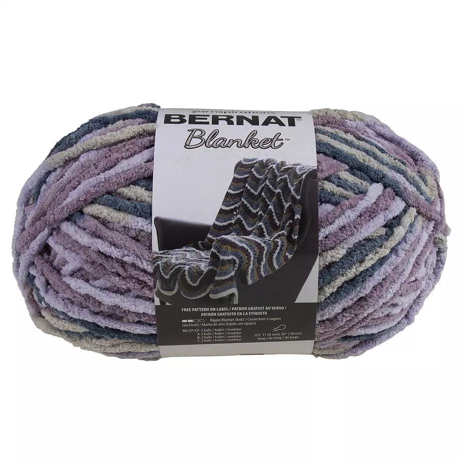 Bernat Blanket - Yarn, elderberry