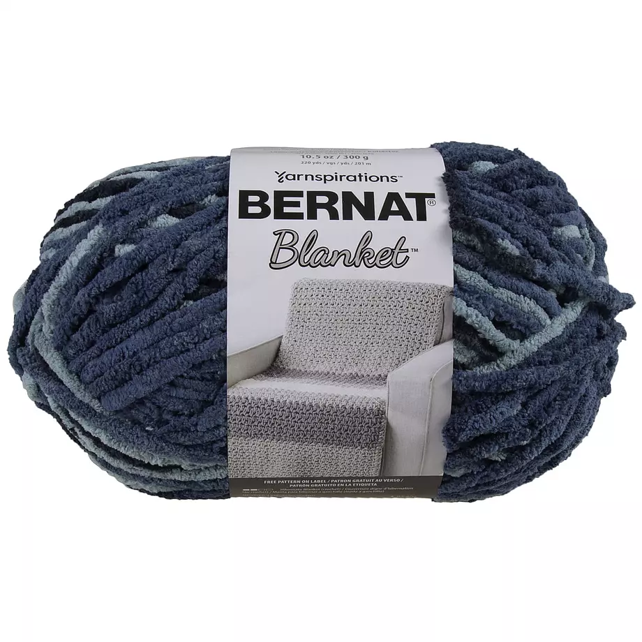 Bernat Blanket - Yarn, teal dreams