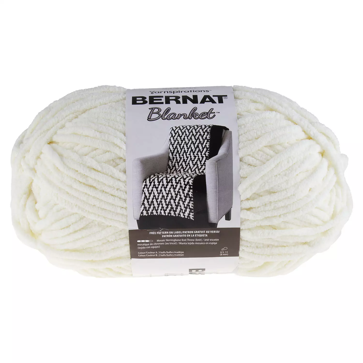 Bernat Blanket - Yarn, vintage white