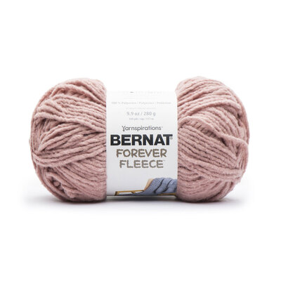 Bernat Forever Fleece - Yarn, rose hip