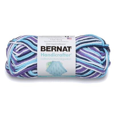 Bernat Handicrafter - Cotton yarn, Fruit punch ombré