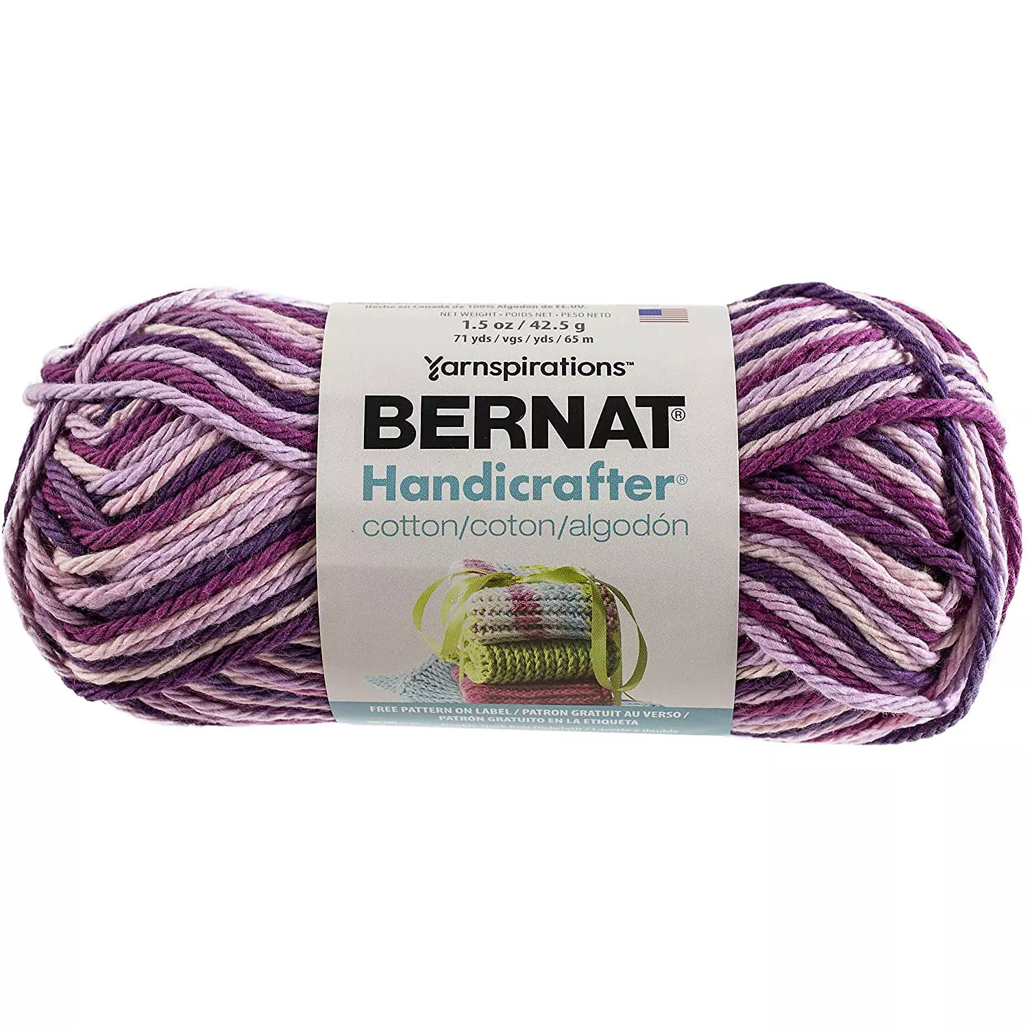 Bernat Handicrafter - Cotton yarn, garden party ombre