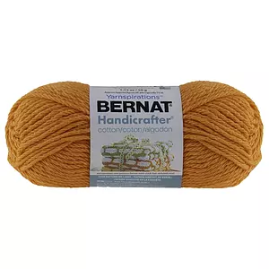 Bernat Handicrafter - Cotton yarn, hot orange