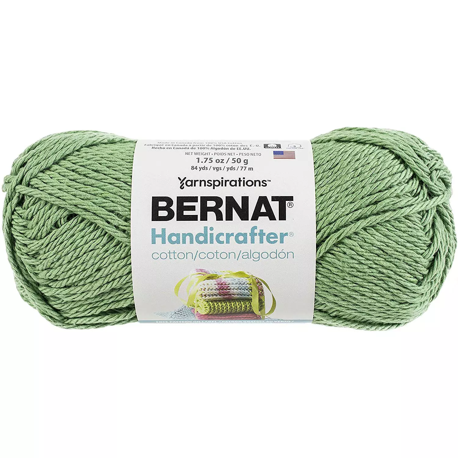 Bernat Handicrafter - Cotton yarn, meadow
