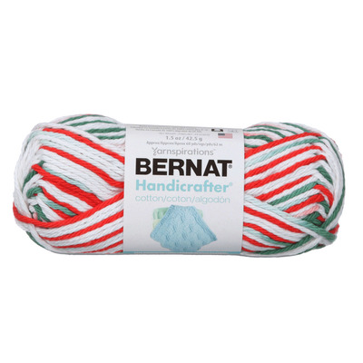 Bernat Handicrafter - Cotton yarn, Mistletoe ombré
