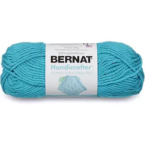 Bernat Handicrafter - Cotton yarn, mod blue