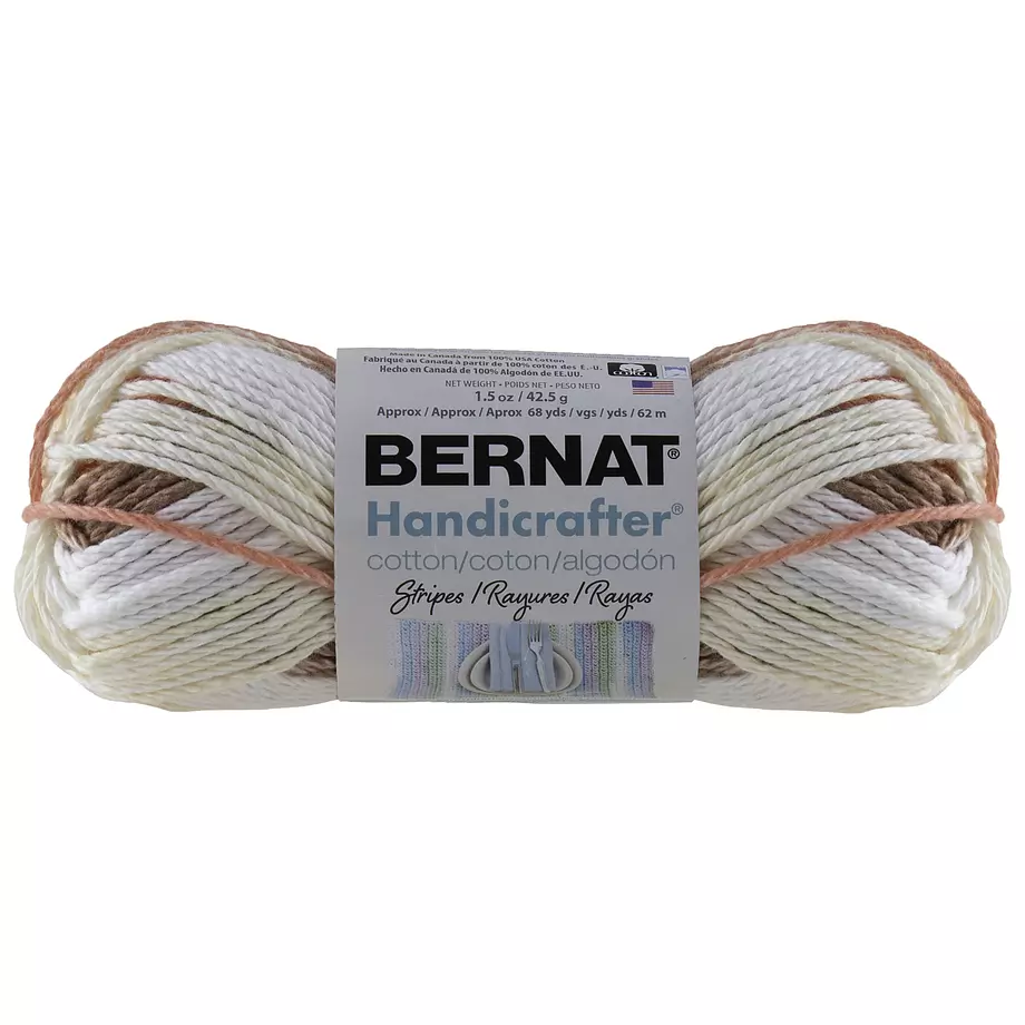 Bernat Handicrafter - Cotton yarn, natural