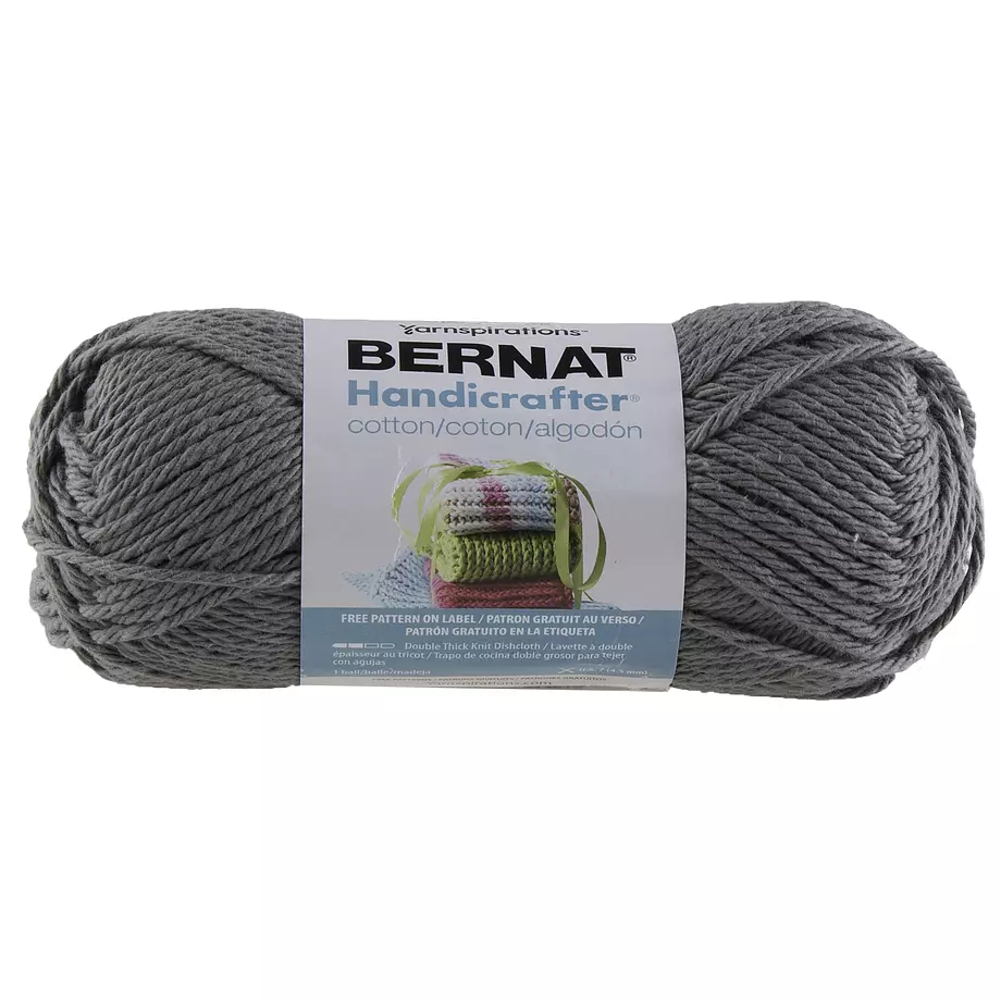 Bernat Handicrafter - Cotton yarn, overcast