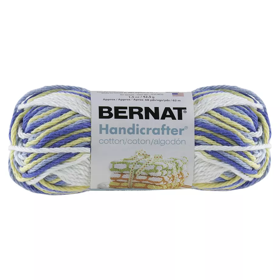 Bernat Handicrafter - Cotton yarn, sunkissed ombre