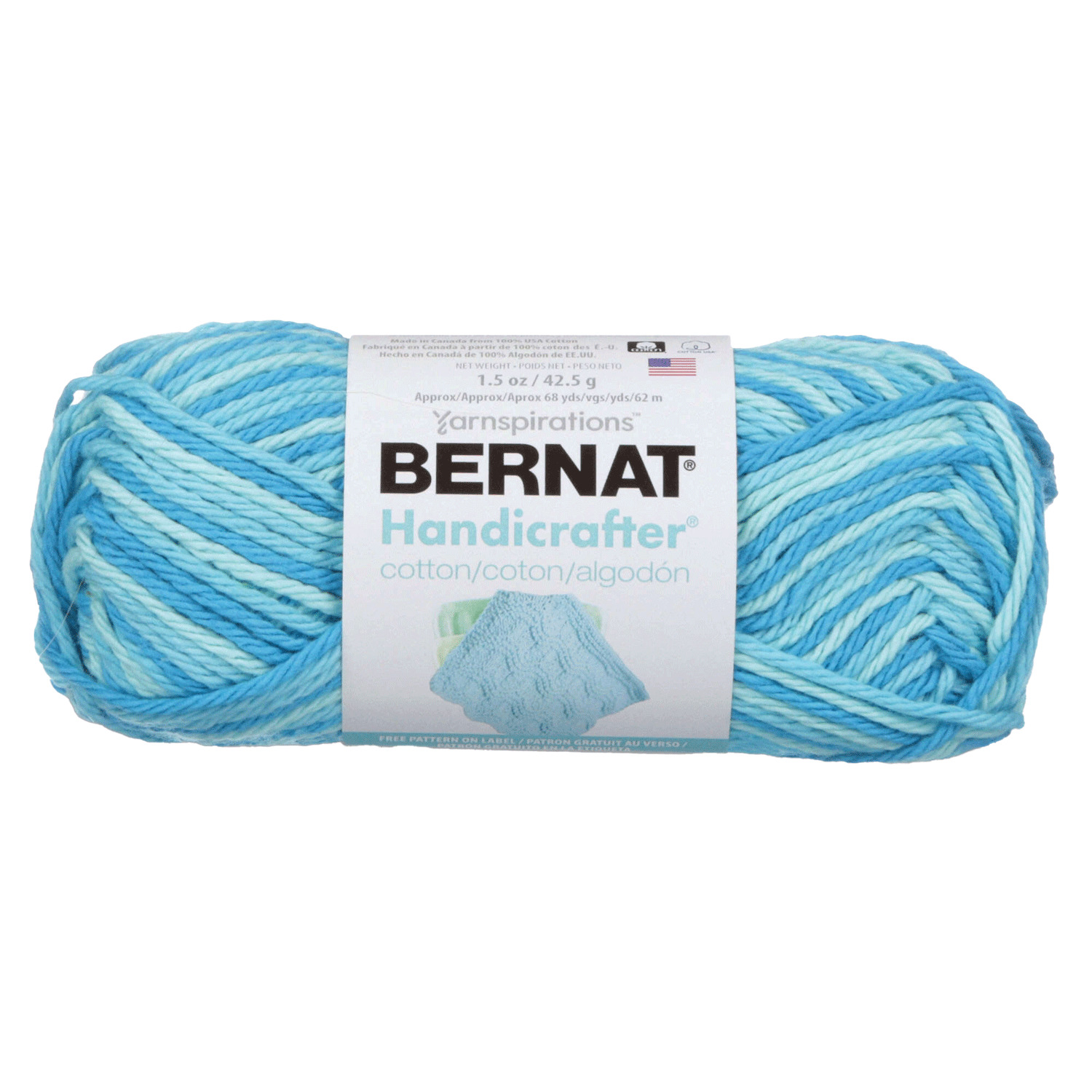 Bernat Handicrafter - Cotton yarn, Swimming pool