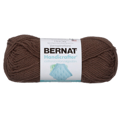 Bernat Handicrafter - Cotton yarn, Warm brown