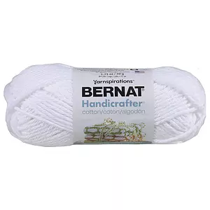 Bernat Handicrafter - Laine en coton, blanc