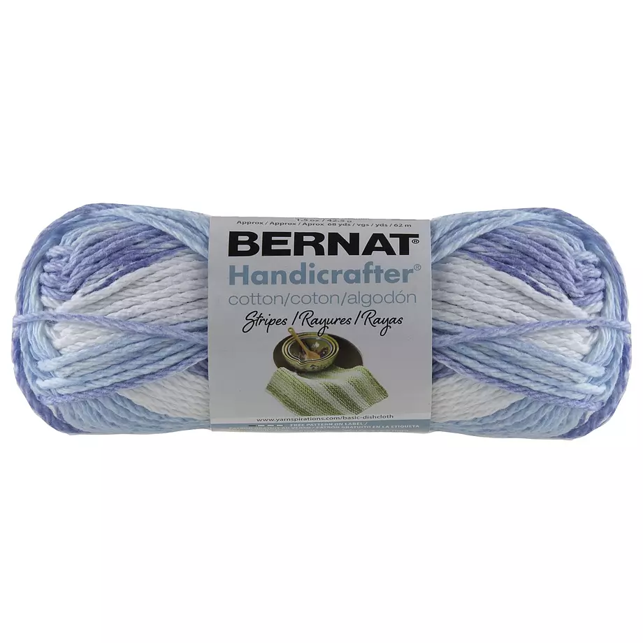 Bernat Handicrafter - Laine en coton, tie-dye