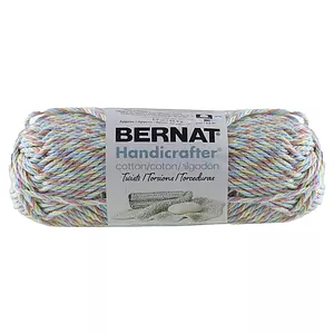 Bernat Handicrafter - Laine en coton, vermicelle de bonbons plus léger