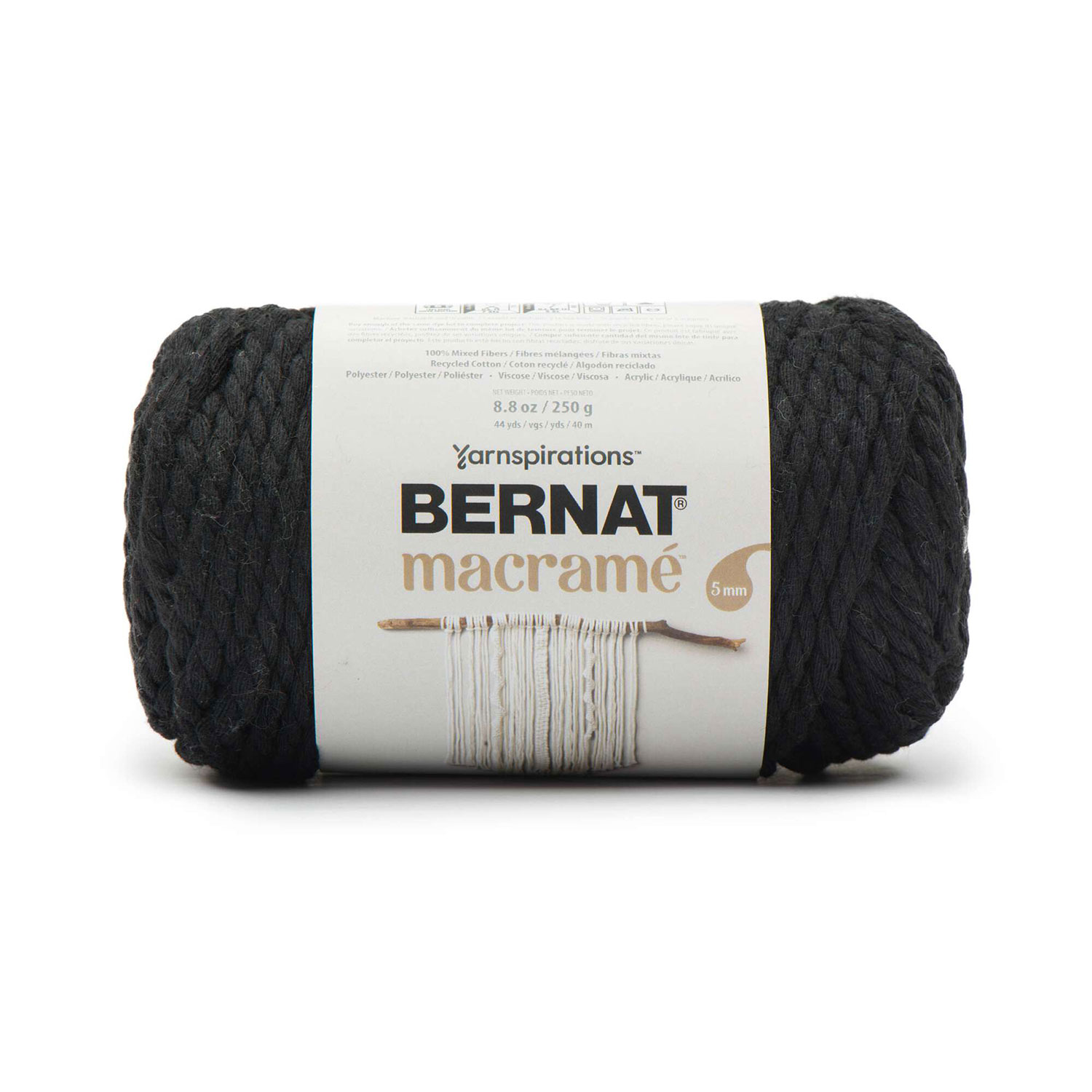 Bernat Macram&eacute; - Fil, noir