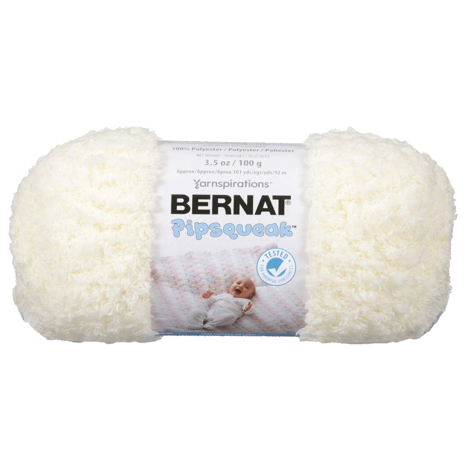 Bernat Pipsqueak - Yarn, Vanilla