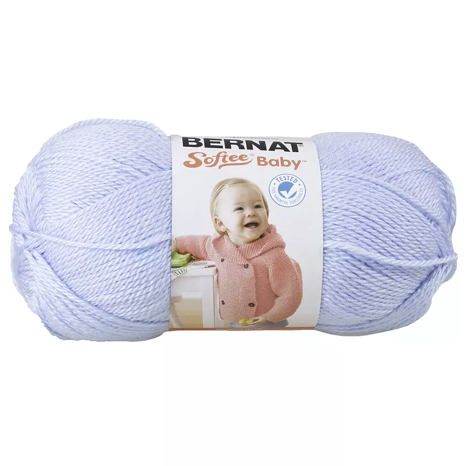 Bernat Softee Baby - Acrylic Baby Yarn, pale blue