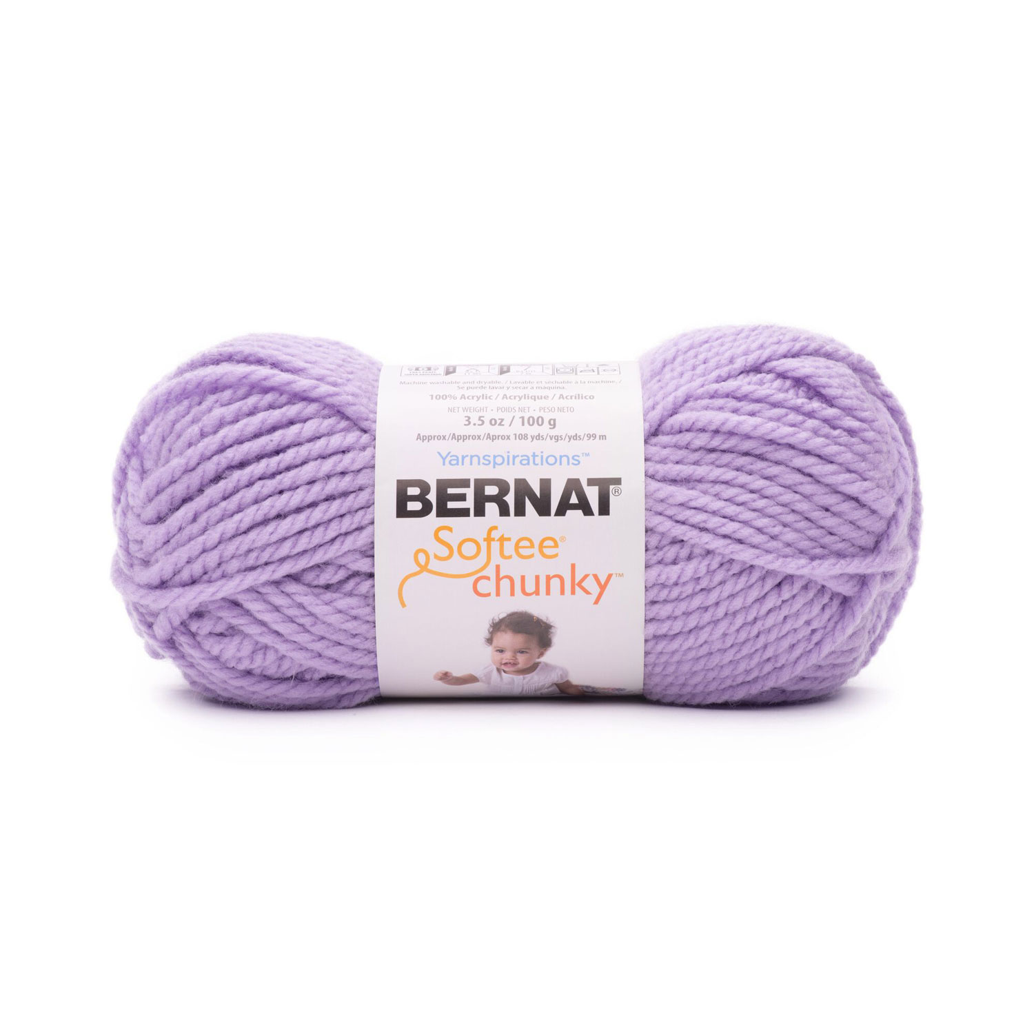 Bernat Softee Chunky - Fil, lilas