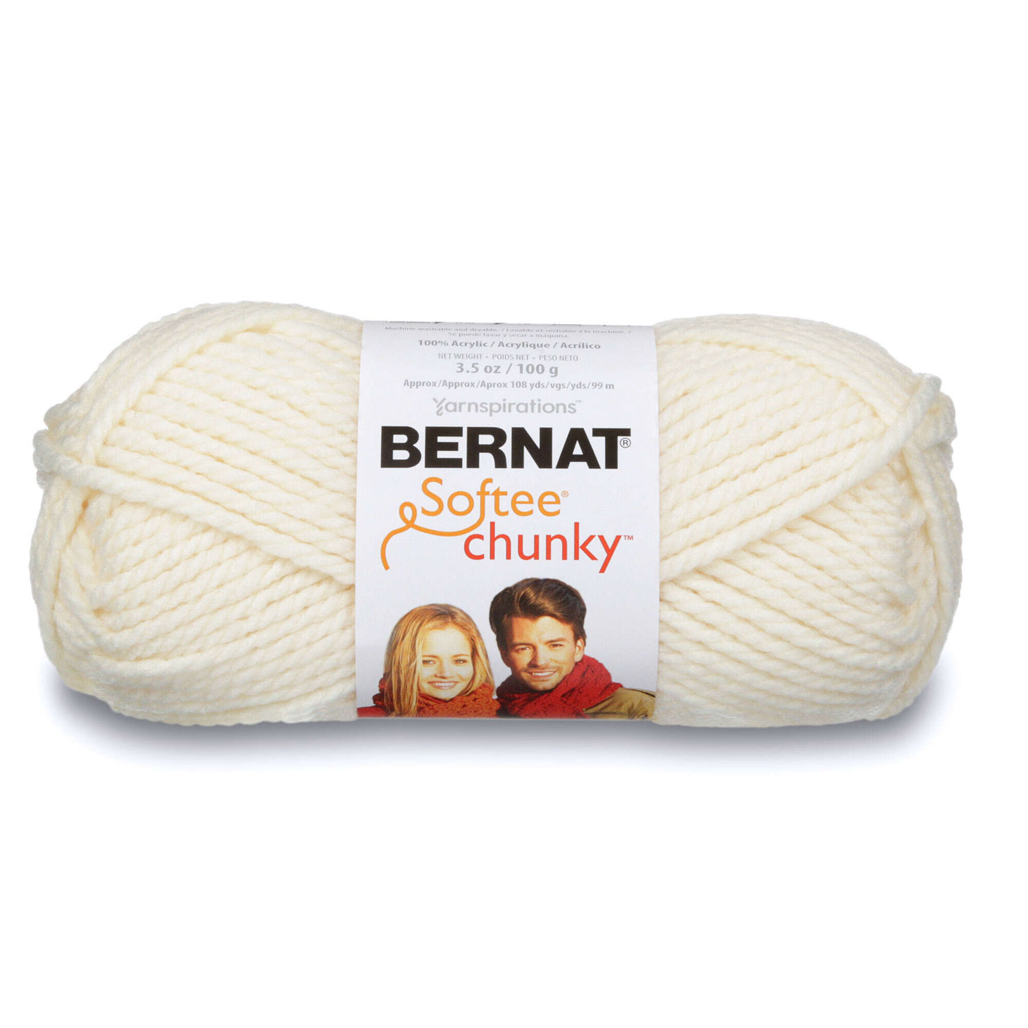 Bernat Softee Chunky - Fil, naturel