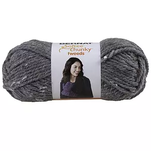 Bernat Softee Chunky Tweeds - Yarn, true grey tweed