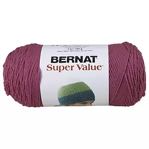 Bernat Super Value - Acrylic yarn, magenta