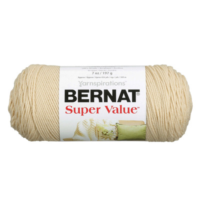 Bernat - Super Value - Acrylic yarn, Oatmeal