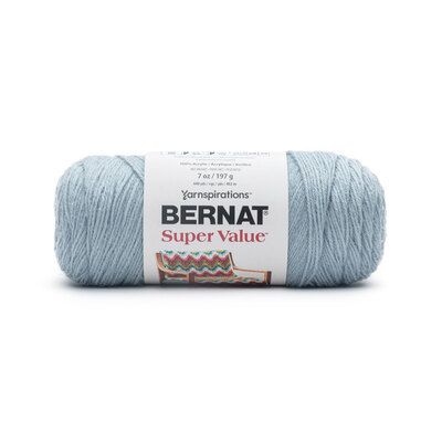 Bernat Super Value - Laine acrylique, centauree bleuet