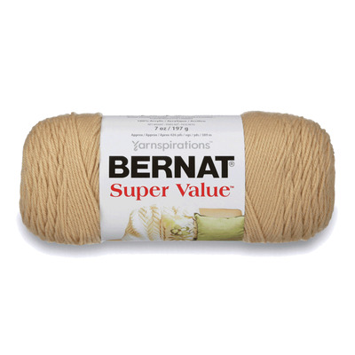 Bernat - Super Value - Laine acrylique, Chinée foncée