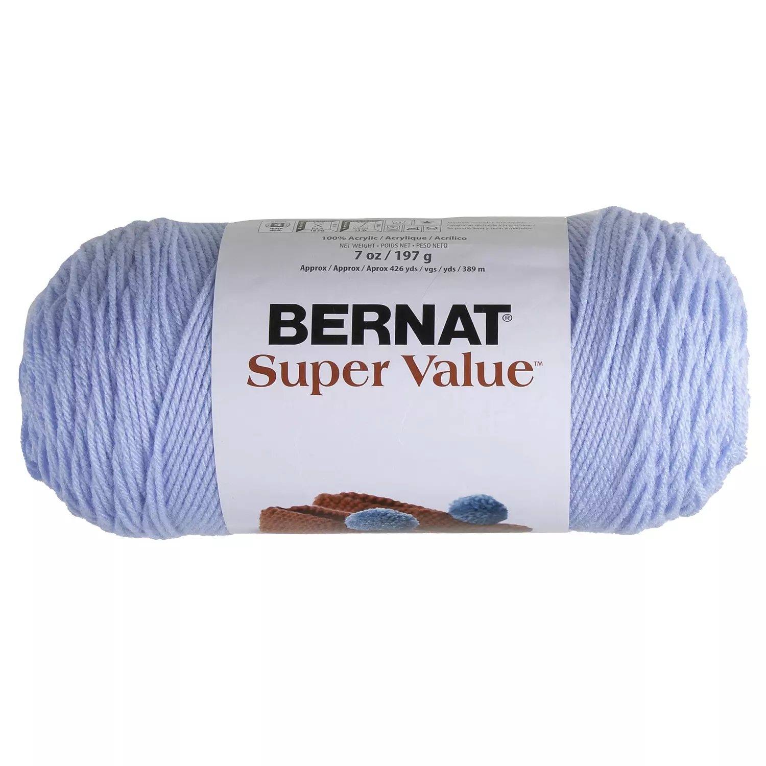 Bernat Super Value - Laine acrylique, ciel