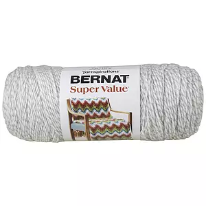 Bernat Super Value - Laine acrylique, gris ragg