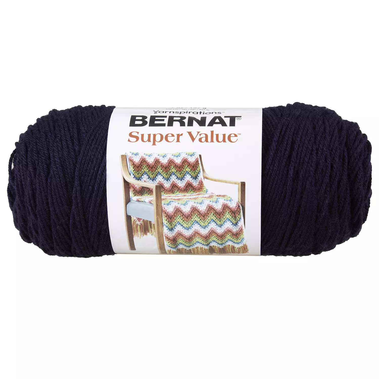 Bernat Super Value - Laine acrylique, marine