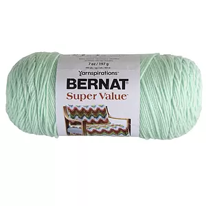 Bernat Super Value - Laine acrylique, menthe
