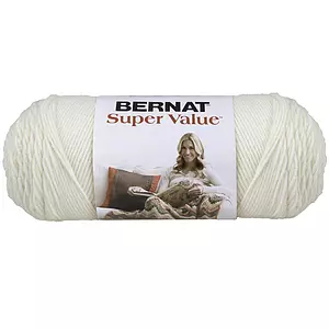 Bernat Super Value - Laine acrylique, naturel