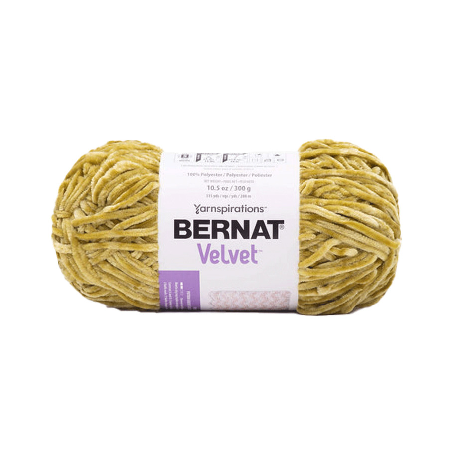 Bernat - Velvet - Yarn, Olive