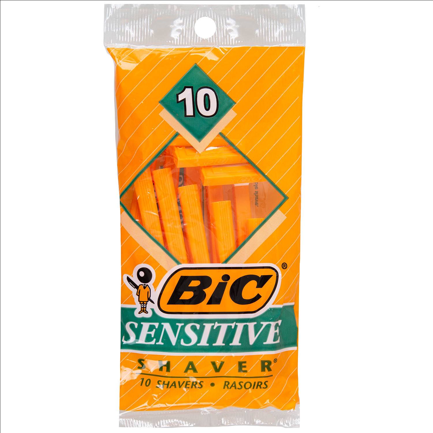 BIC - Rasoir sensible, paq. de 10