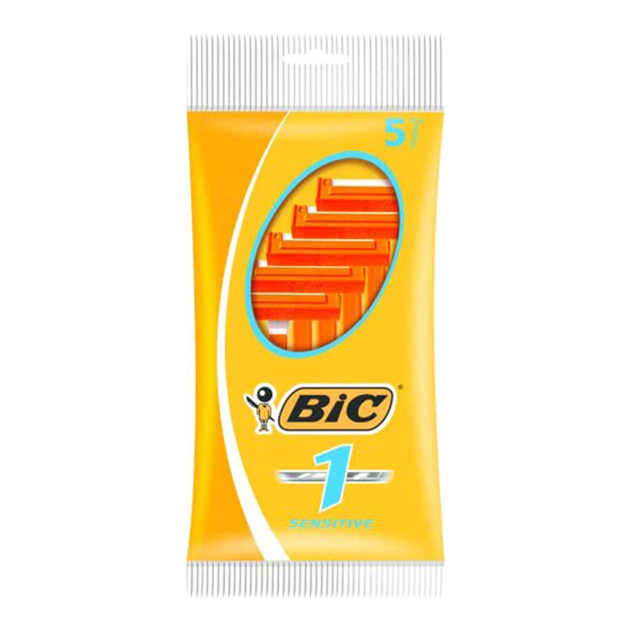 Bic Sensitive -  Disposable razors, pk. of 5