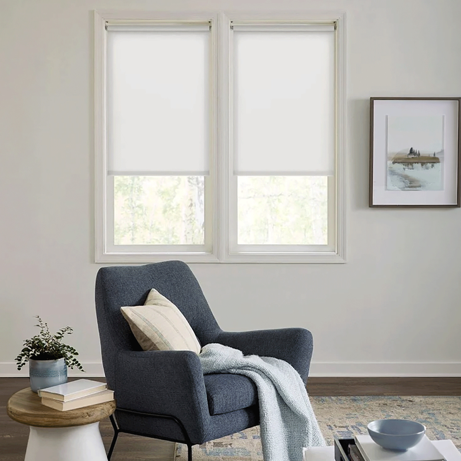 Blackout cordless blind