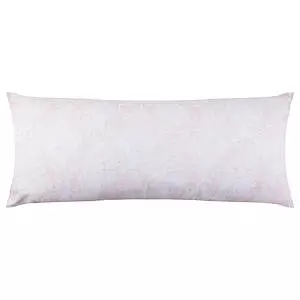 Body pillow, 18"x42", floral print
