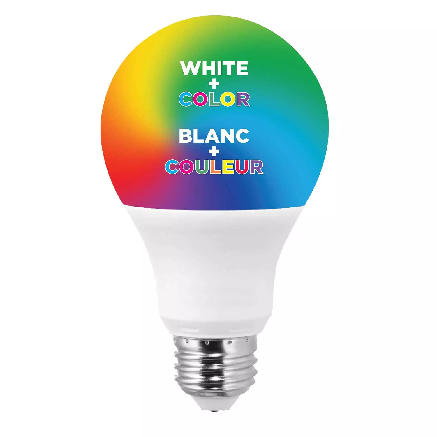 Boost - Ampoule intelligente LED, gradable blanc + couleurs