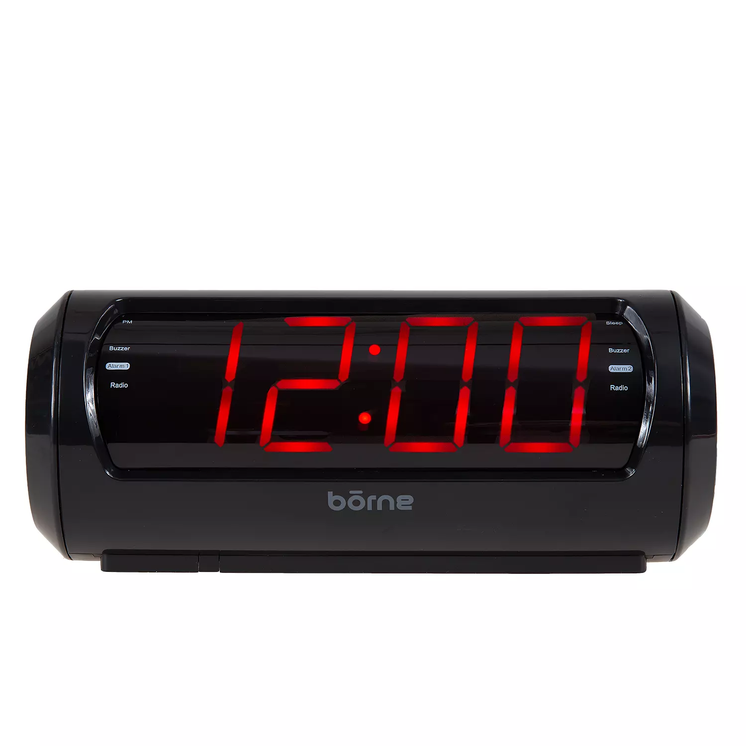 Borne - Digital  AM/FM clock radio with large display