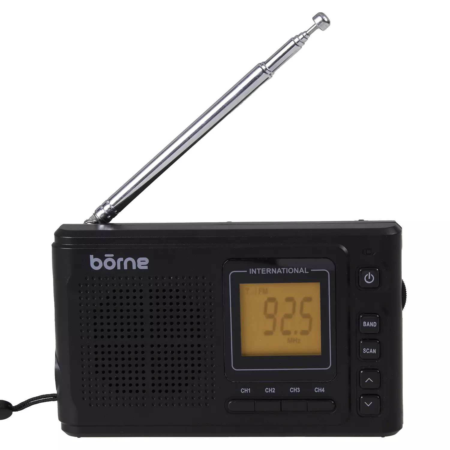 Radio portable AM FM à ondes courtes : radio à piles ou radio à ondes  courtes alimentée