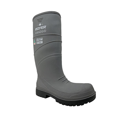 Bottes de s&eacute;curit&eacute; en caoutchouc - Gris
