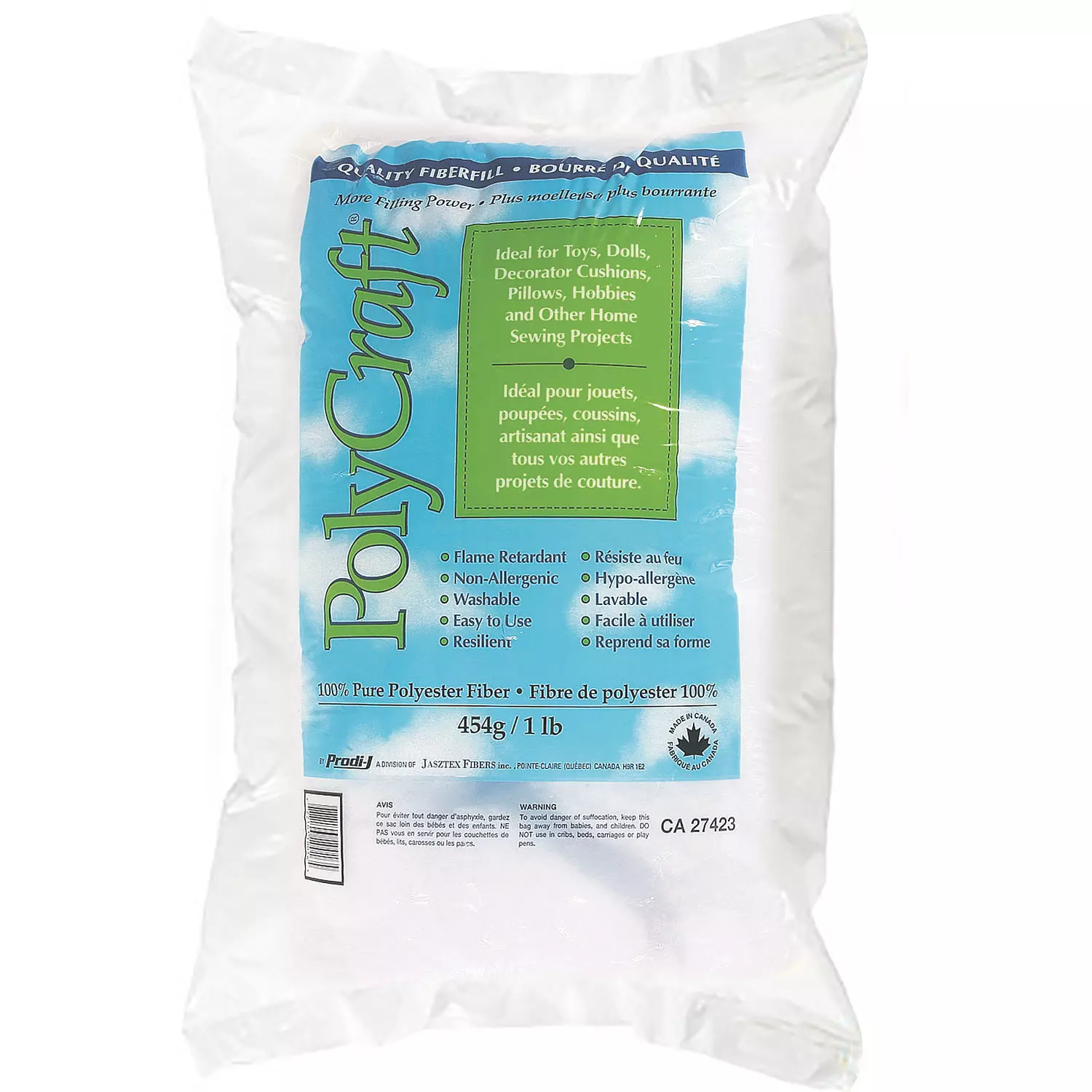 Bourre de qualité, 454g (1lb)
