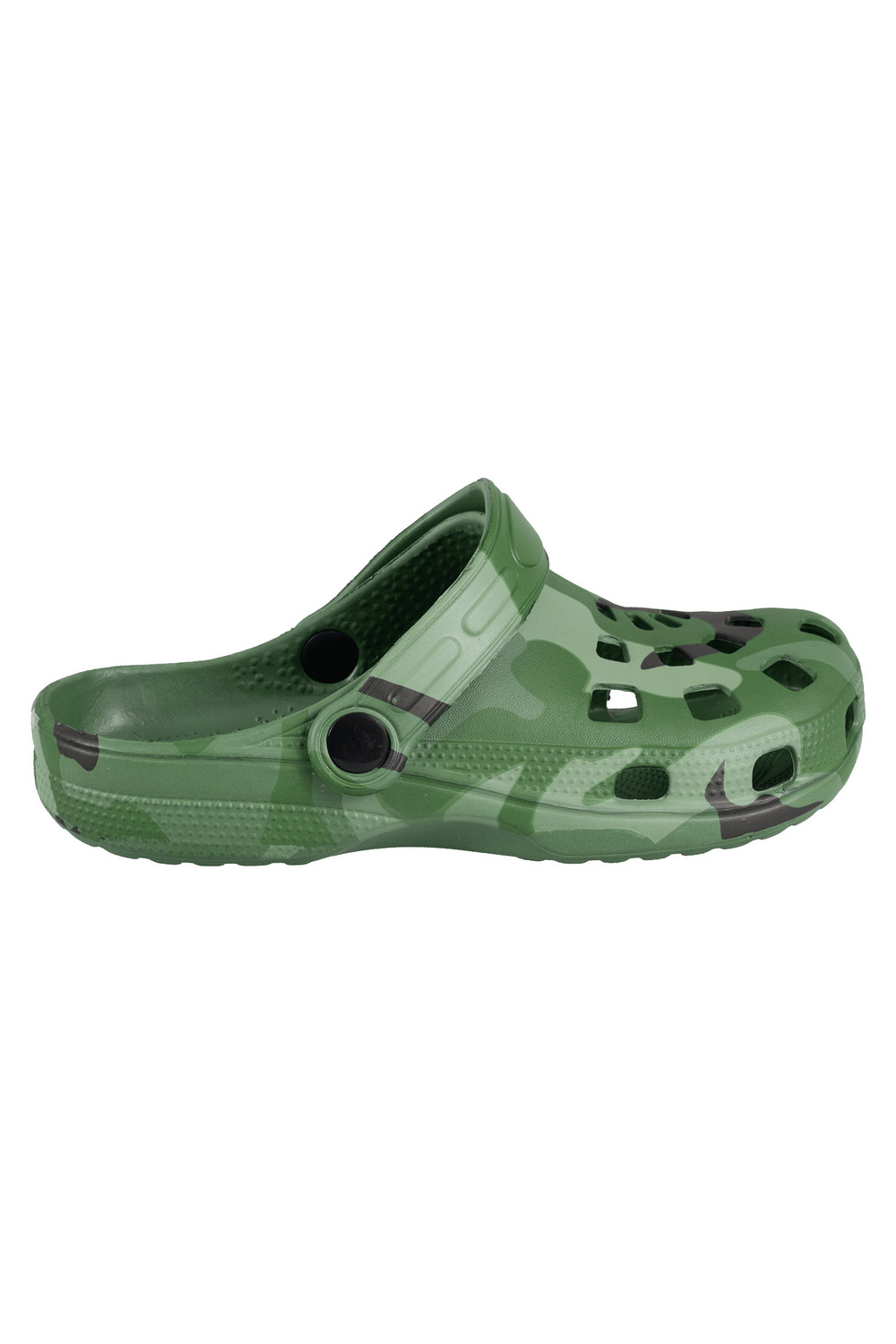 Boy's slip-on clogs with ankle strap