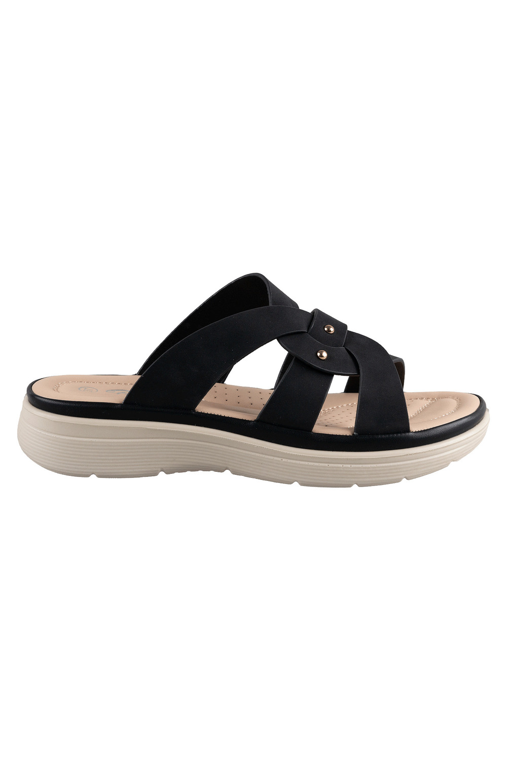Braided comfort slides