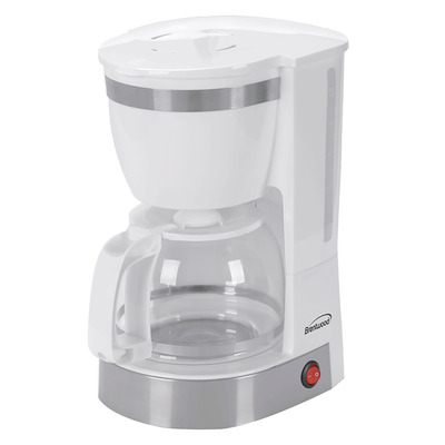 Brentwood - 12-cup coffee maker, White