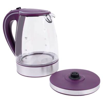 Brentwood - Illuminated electric glass kettle, 1.7L