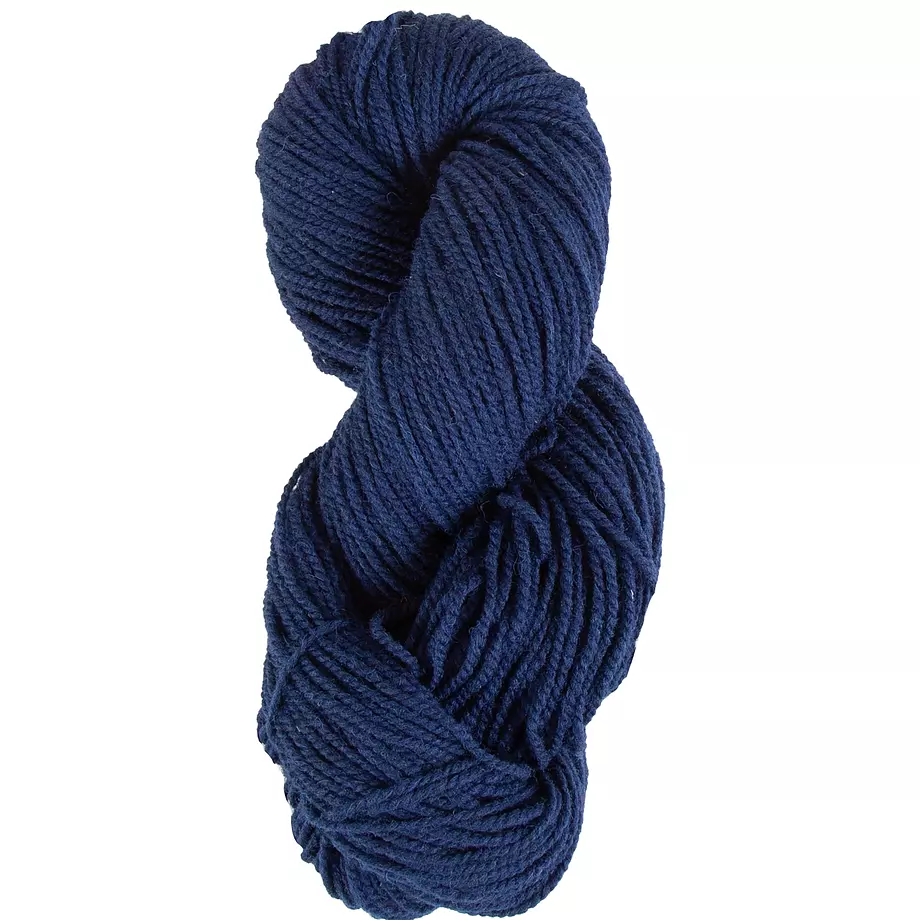 Briggs & Little - Heritage, 100% wool, 2-ply yarn, navy blue