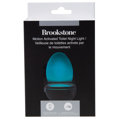 Brookstone - Motion activated toilet night light